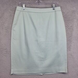 Cabi Skirt‎ Womens 4 Jordan Almond Mint Green Straight Pencil Preppy Secretary